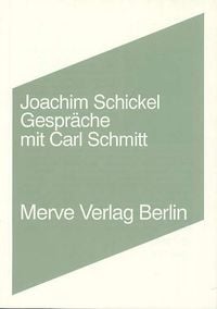 Produktbild: Gespr&auml;che mit Carl Schmitt