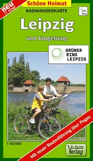 Produktbild: Radwanderkarte Leipzig und Umgebung