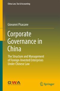 Produktbild: Corporate Governance in China