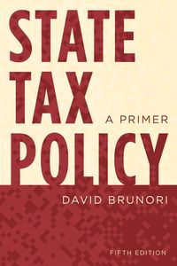 Produktbild: State Tax Policy