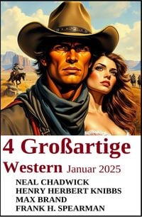 Produktbild: 4 Gro&szlig;artige Western Januar 2025
