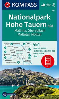 Bild vom Artikel KOMPASS Wanderkarte 49 Nationalpark Hohe Tauern Süd, Mallnitz, Obervellach, Maltatal, Mölltal 1:50.000 vom Autor 