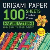 Produktbild: Origami Paper 100 Sheets Nature Patterns 6 (15 CM)