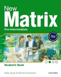 Produktbild: Gude, K: New Matrix: Pre-Intermediate: Student's Book