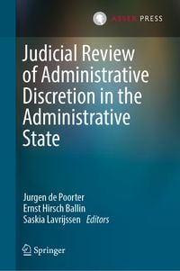 Produktbild: Judicial Review of Administrative Discretion in the Administrative State