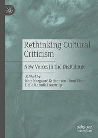Produktbild: Rethinking Cultural Criticism