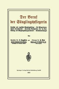 Produktbild: Der Beruf der S&auml;uglingspflegerin