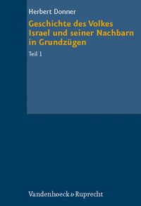 Produktbild: Das Alte Testament Deutsch. Erg&auml;nzungsreihe. Grundrisse zum Alten Testament