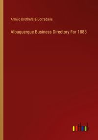 Produktbild: Albuquerque Business Directory For 1883