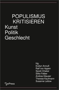 Produktbild: Populismus kritisieren
