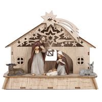 Produktbild: HTI-Living LED Krippe Heilige Familie LED Krippe Heilige Familie