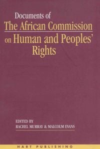 Produktbild: Documents of the African Commission on Human and Peoples' Rights - Volume 1, 1987-1998