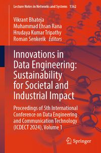 Produktbild: Innovations in Data Engineering: Sustainability for Societal and Industrial Impact