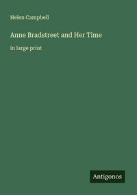 Produktbild: Anne Bradstreet and Her Time