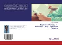 Produktbild: Oscillation Criteria for Nonlinear Delay Differential Equation
