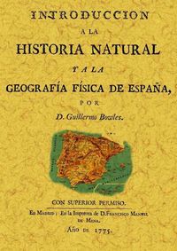 Produktbild: Introducci&oacute;n a la historia natural y a la geograf&iacute;a f&iacute;sica de Espa&ntilde;a