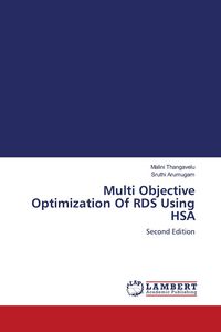 Produktbild: Multi Objective Optimization Of RDS Using HSA