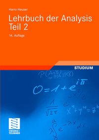 Produktbild: Lehrbuch der Analysis. Teil 2