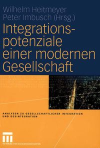 Produktbild: Integrationspotenziale einer modernen Gesellschaft
