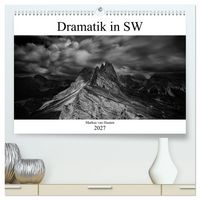 Produktbild: Dramatik in SW (hochwertiger Premium Wandkalender 2027 DIN A2 quer), Kunstdruck in Hochglanz
