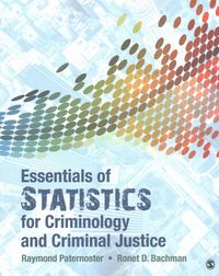 Produktbild: Paternoster, R: Essentials of Statistics for Criminology and