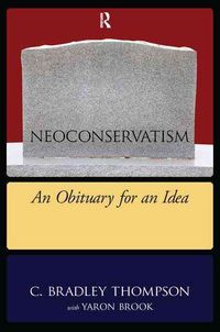Produktbild: Thompson, C: Neoconservatism