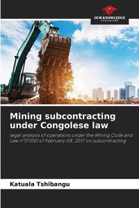 Produktbild: Mining subcontracting under Congolese law