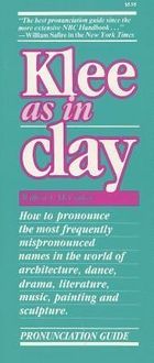 Produktbild: McConkey, W: Klee as in Clay