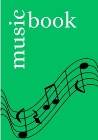 Produktbild: Music Book: DIN A5 Staff Book | 200 Pages with 12 Staves / Systems per Sheet | Paper 90g/m&sup2;