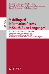Produktbild: Multi-lingual Information Access in South Asian Languages