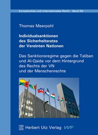 Produktbild: Individualsanktionen des Sicherheitsrates der Vereinten Nationen