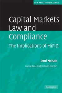 Produktbild: Capital Markets Law and Compliance
