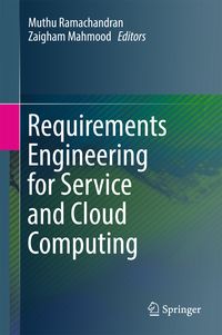Produktbild: Requirements Engineering for Service and Cloud Computing