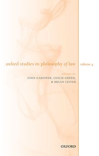 Produktbild: Oxford Studies in Philosophy of Law Volume 4