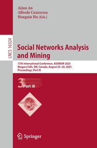 Produktbild: Social Networks Analysis and Mining