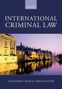 Produktbild: Zahar, A: International Criminal Law