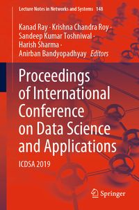 Produktbild: Proceedings of International Conference on Data Science and Applications