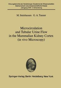 Produktbild: Microcirculation and Tubular Urine Flow in the Mammalian Kidney Cortex (in vivo Microscopy)