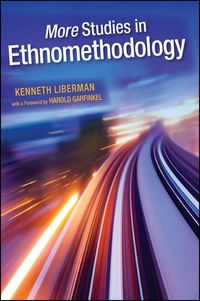 Produktbild: More Studies in Ethnomethodology
