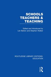 Produktbild: Schools, Teachers and Teaching (RLE Edu N)