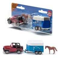 Produktbild: Siku 1651 Jeep mit Pferdeanh&auml;nger