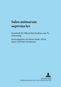 Produktbild: Salus animarum suprema lex