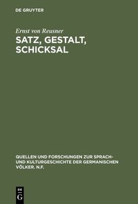 Produktbild: Satz, Gestalt, Schicksal