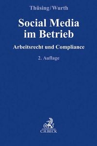 Produktbild: Compliance f&uuml;r die Praxis / Social Media im Betrieb