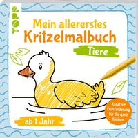 Produktbild: Mein allererstes Kritzelmalbuch Tiere
