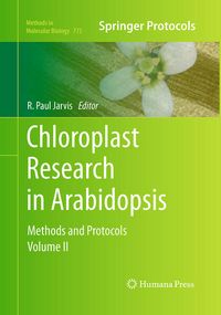 Produktbild: Chloroplast Research in Arabidopsis