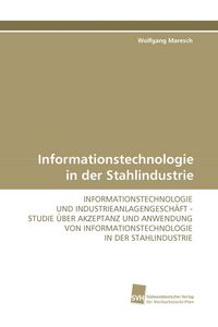 Produktbild: Informationstechnologie in der Stahlindustrie