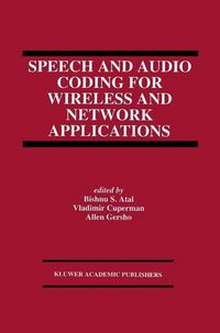 Produktbild: Speech and Audio Coding for Wireless and Network Applications