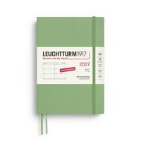 Produktbild: Wochenkalender Medium (A5) 2027, Softcover, Salbei, Deutsch