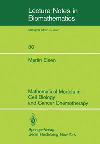 Produktbild: Mathematical Models in Cell Biology and Cancer Chemotherapy